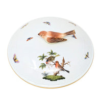 Herend "Rothschild Bird" Covered Vegetable Dish, Bird Finial
