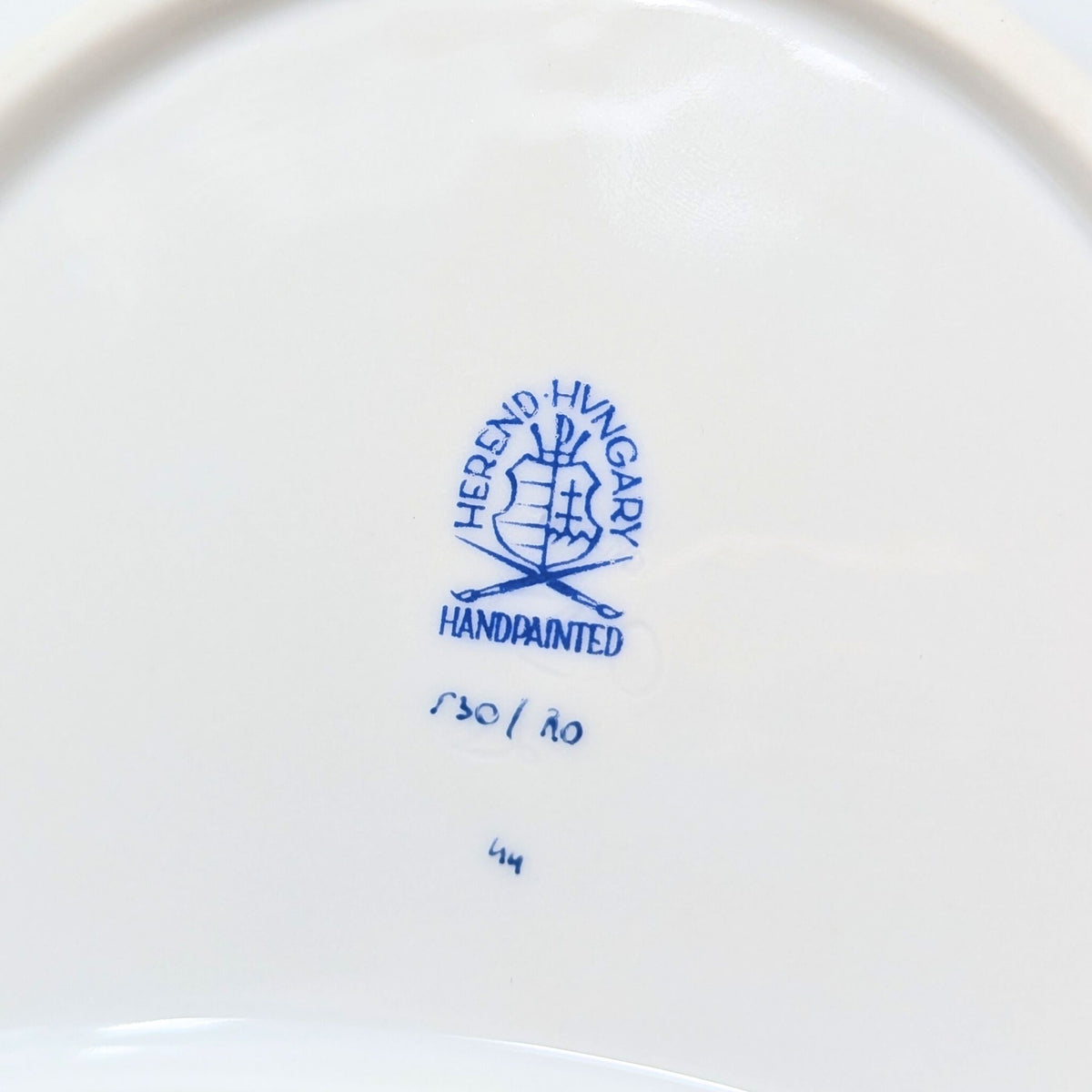 Herend "Rothschild Bird" Crescent Salad Plates (8)