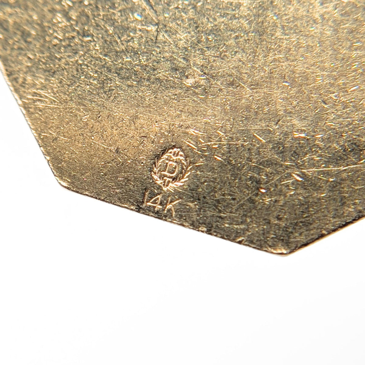 13K Gold 1950’s Jade & Ruby Buddha Pendant/Charm