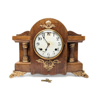 Waterbury 1912 Duarte 8-Day Maple Mantle Clock