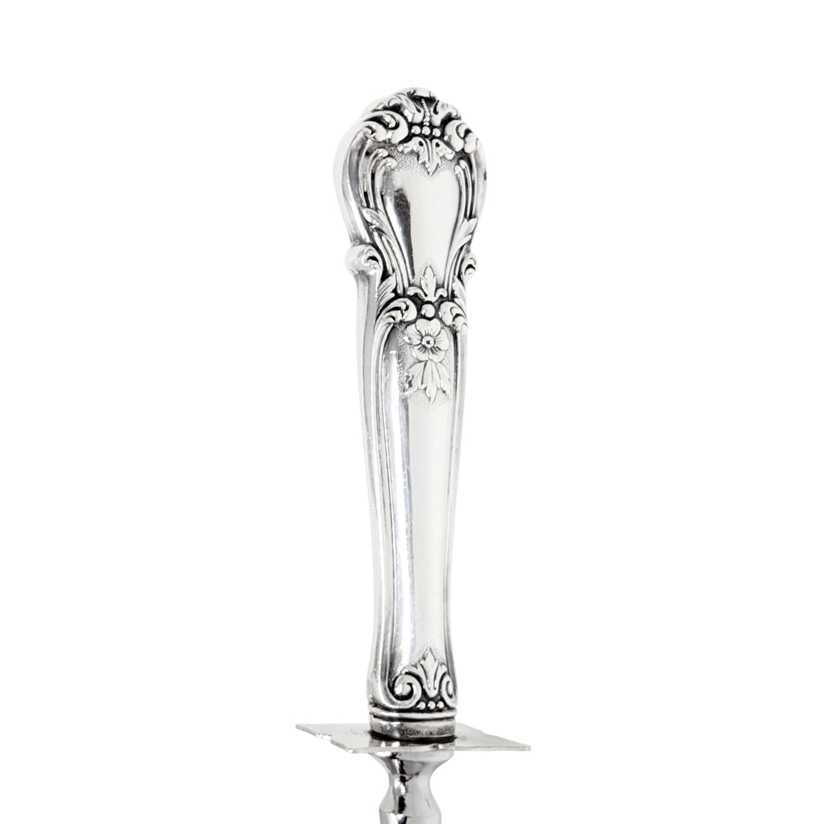 Web "Ancestry" Sterling Silver-Handled 4-piece Carving Set