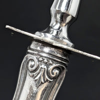 Web "Ancestry" Sterling Silver-Handled 4-piece Carving Set
