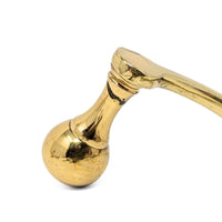 Virginia Metalcrafters CW16-05 Brass Fireplace Tool Jamb Hooks (2)