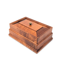 Williamsburg Virginia Handcrafted Tiger Maple Desk Box