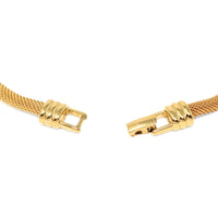 Swarovski Crystal Gold Tone Twist Necklace & Earrings Set