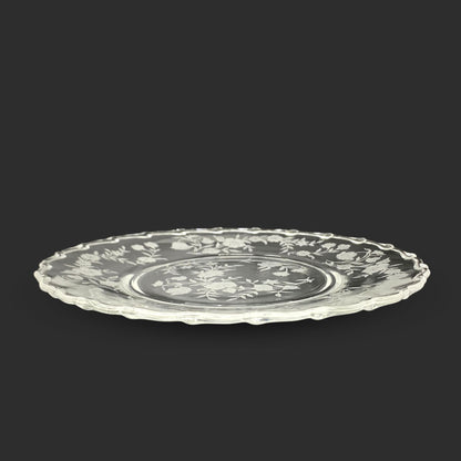 Fostoria "Bouquet Luncheon Plates (Set of 8)