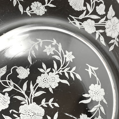 Fostoria "Bouquet Luncheon Plates (Set of 8)