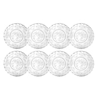 Fostoria "Bouquet" Luncheon Plates (Set of 8)