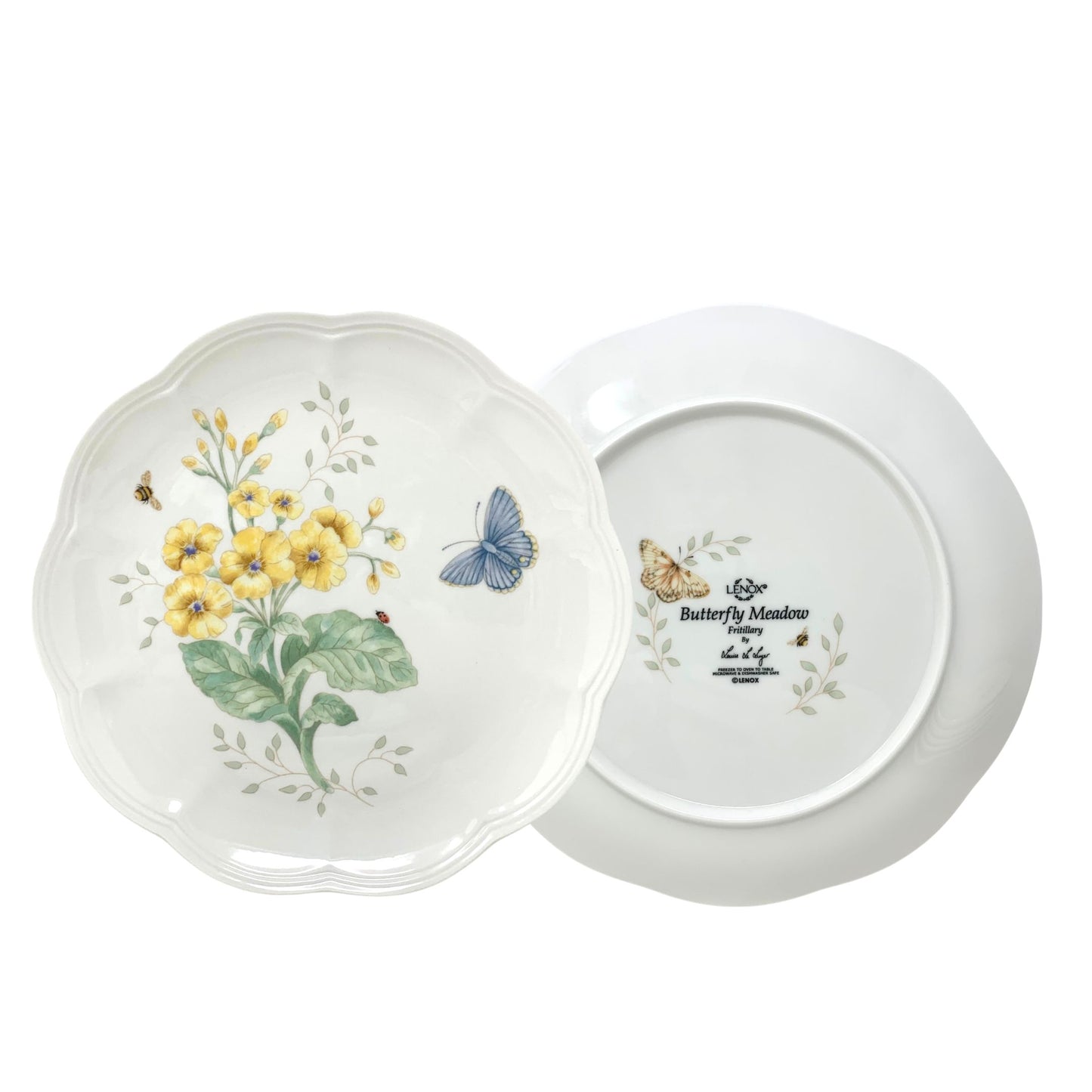 Lenox "Butterfly Meadow" Luncheon Plates (8)