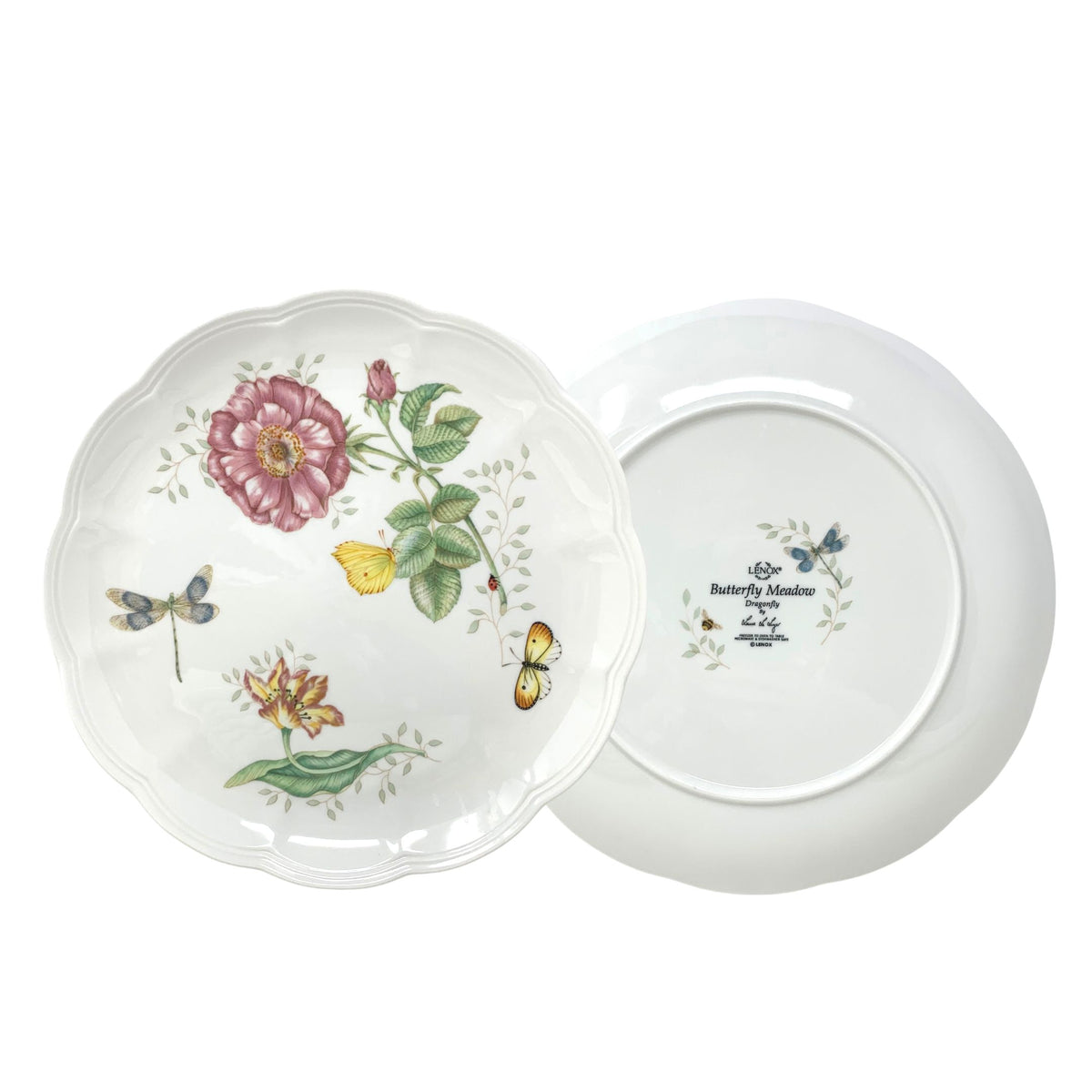 Lenox "Butterfly Meadow" Dinner Plates (8)