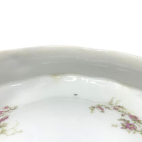 Antique Haviland Limoges Round Covered Vegetable Bowl