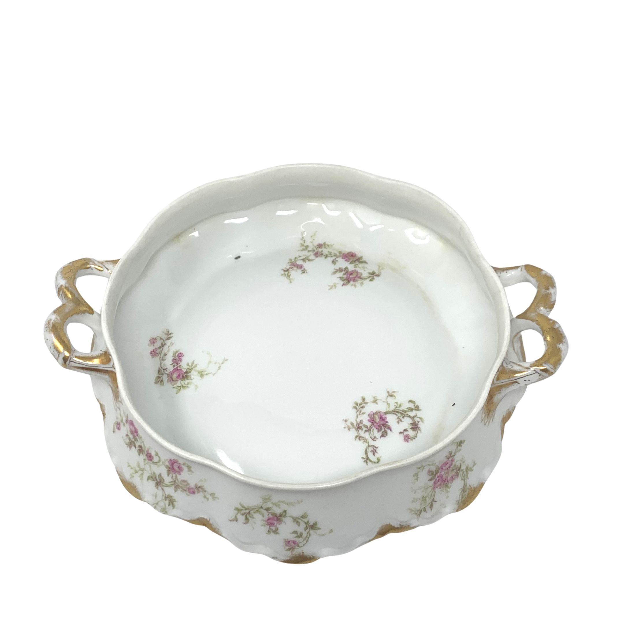 HAVILAND china Limoges France Schleiger 346 Round Covered Vegetable offers Serving Bowl