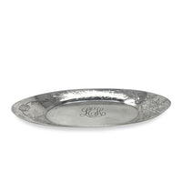 Alvin Sterling Silver Monogram Dish/Tray