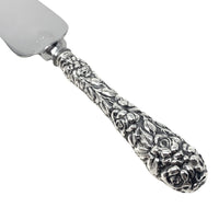 Monogrammed Server With Repoussé Sterling Silver Handle