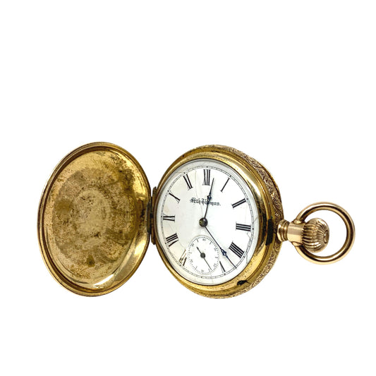 Seth Thomas 1894 Gold Filled 6s 7J Model-14 Lever Set Pocket Watch