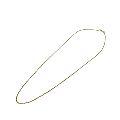 Speidel 14K Gold 16" Rope/ Chain Necklace