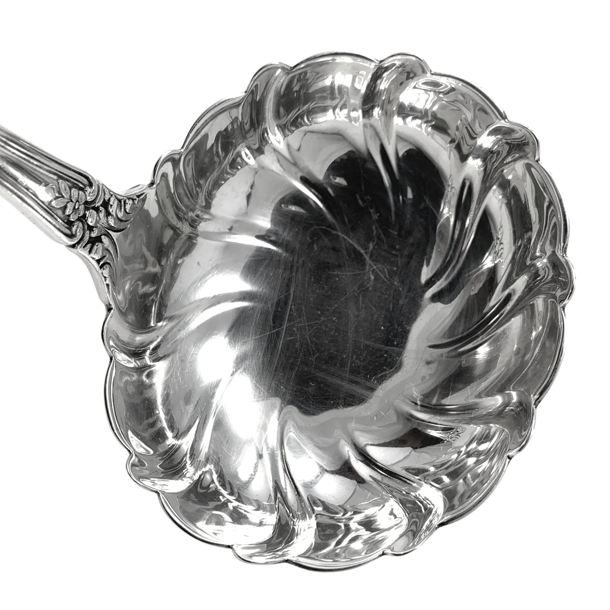 Tiffany & Co "Richelieu" Solid Sterling Silver Soup Ladle