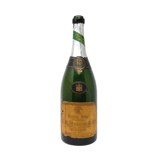 G.H. Mumm et Cie Antique Champagne Store Display Bottle