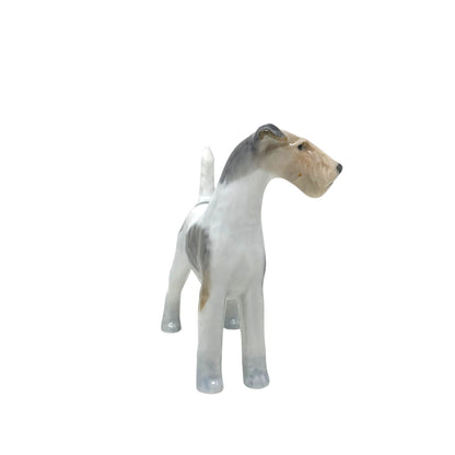Royal Copenhagen Wire-Haired Fox Terrier Figurine #3165