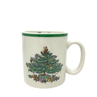 Spode Christmas Tree Green Trim Mugs (8)