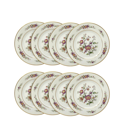 Noritake "Asian Song" Ivory China Bread & Butter Plates (8)