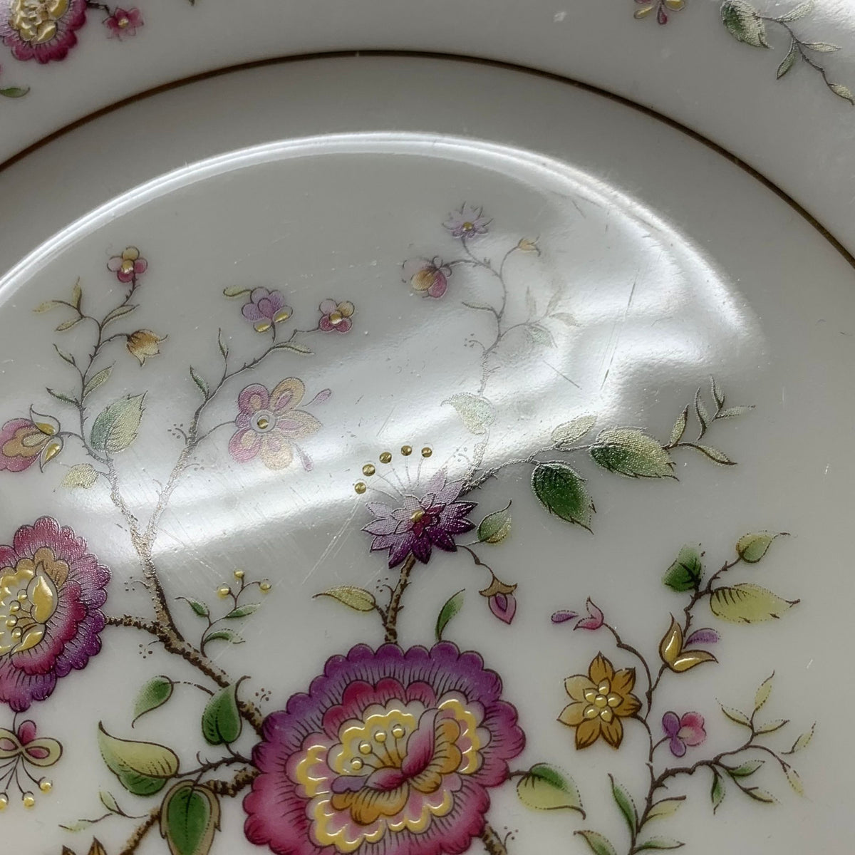 Noritake "Asian Song" Ivory China Bread & Butter Plates (8)