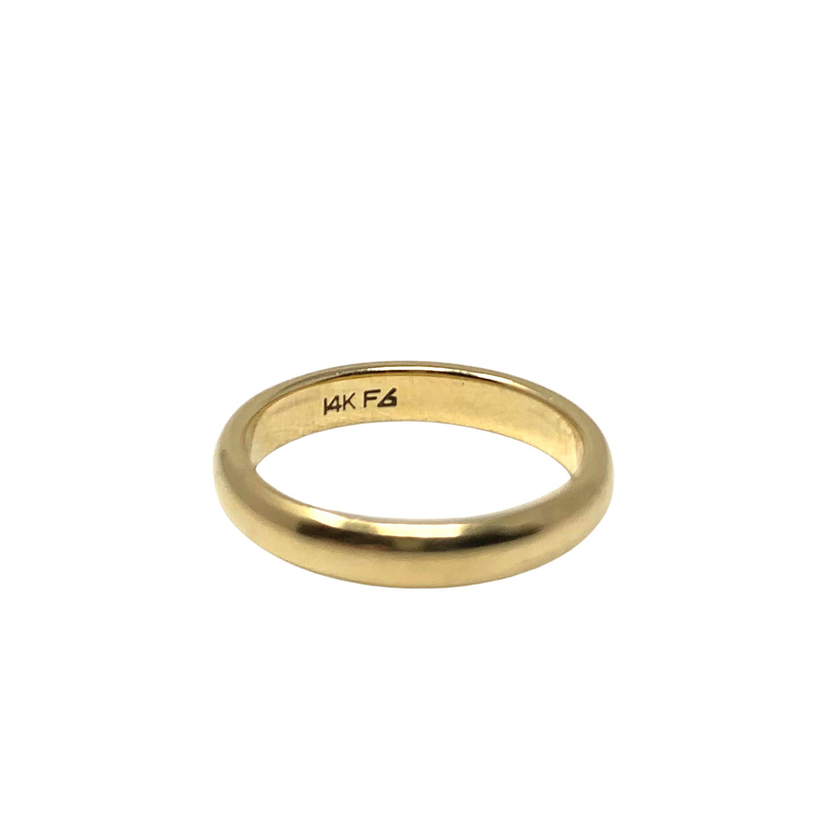 14K Yellow Gold Band Size 3