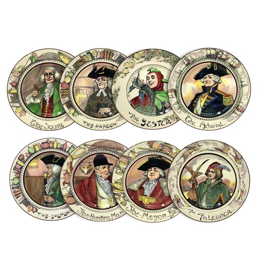 Royal Doulton "The Professionals" Seriesware Plates (8)
