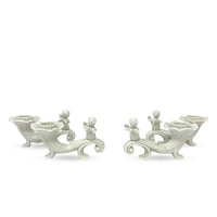 Dresden Cherub Candle Holders (Set of 4)