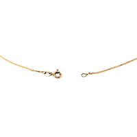 14K Gold 18” Faith, Hope, & Charity Pendant Necklace