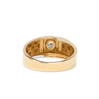 14K Gold Men's 0.5ct Diamond Ring - Size 9.5