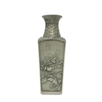 Selangor Pewter Chinoiserie 8" Four Seasons Vase