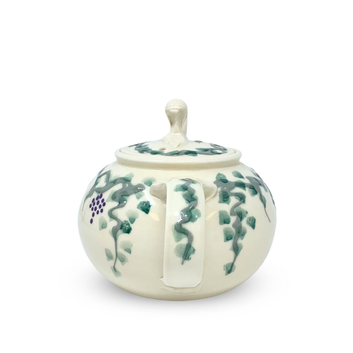 Barefoot Pottery Grapevine Lidded Teapot