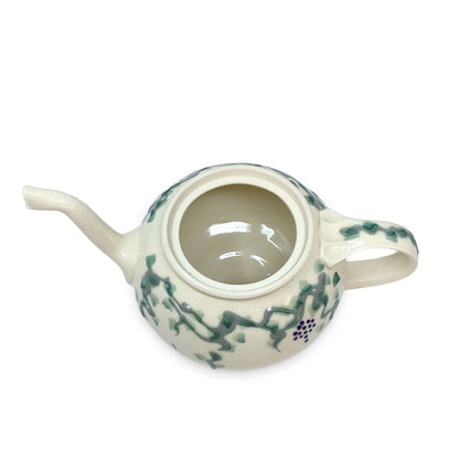 Barefoot Pottery Grapevine Lidded Teapot