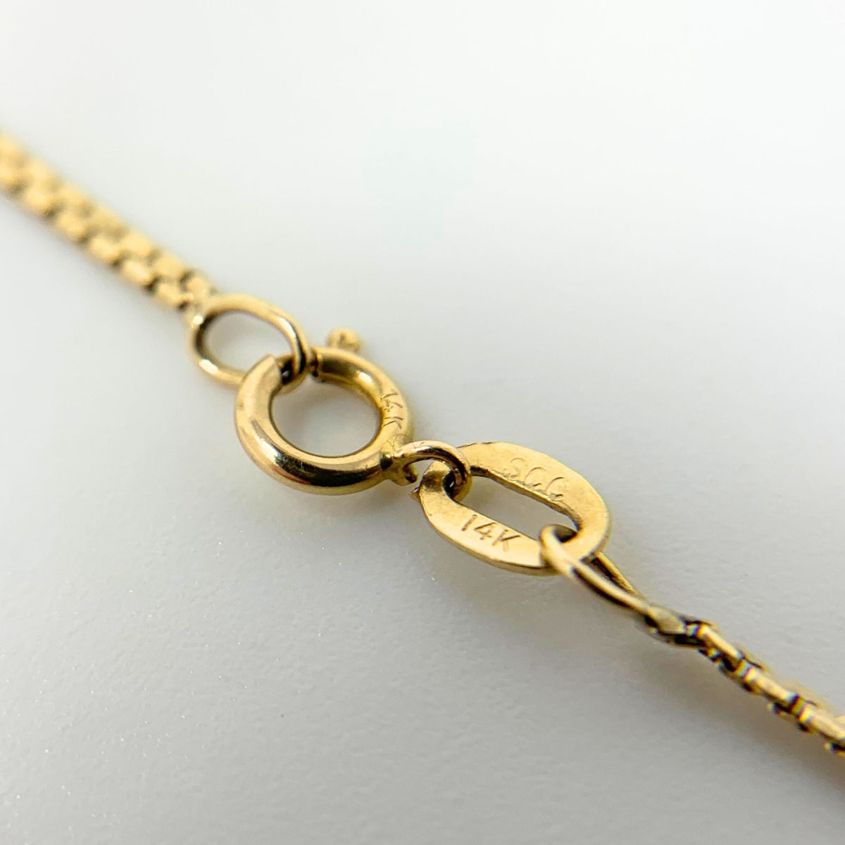 14K Gold & Diamond 20” Sliding Heart Necklace