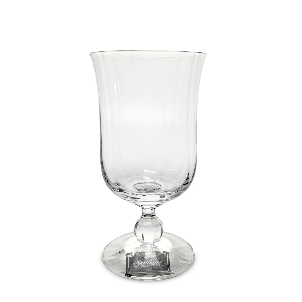 Gorham Crystal "Aurora" Water Goblets (4)