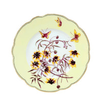 Hand Painted Haviland & Co. Wildflower & Butterfly Plates ca. 1870 (Set of 12)