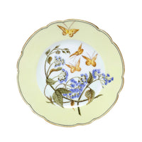 Hand Painted Haviland & Co. Wildflower & Butterfly Plates ca. 1870 (Set of 12)