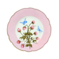 Hand Painted Haviland & Co. Wildflower & Butterfly Plates ca. 1870 (Set of 12)