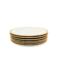 Lenox "Tuxedo" (Gold Backstamp) Bread & Butter Plates (7)