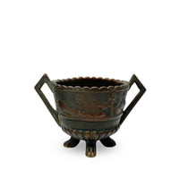 19th Century Bronze 3pc Miniature Jardiniere Set