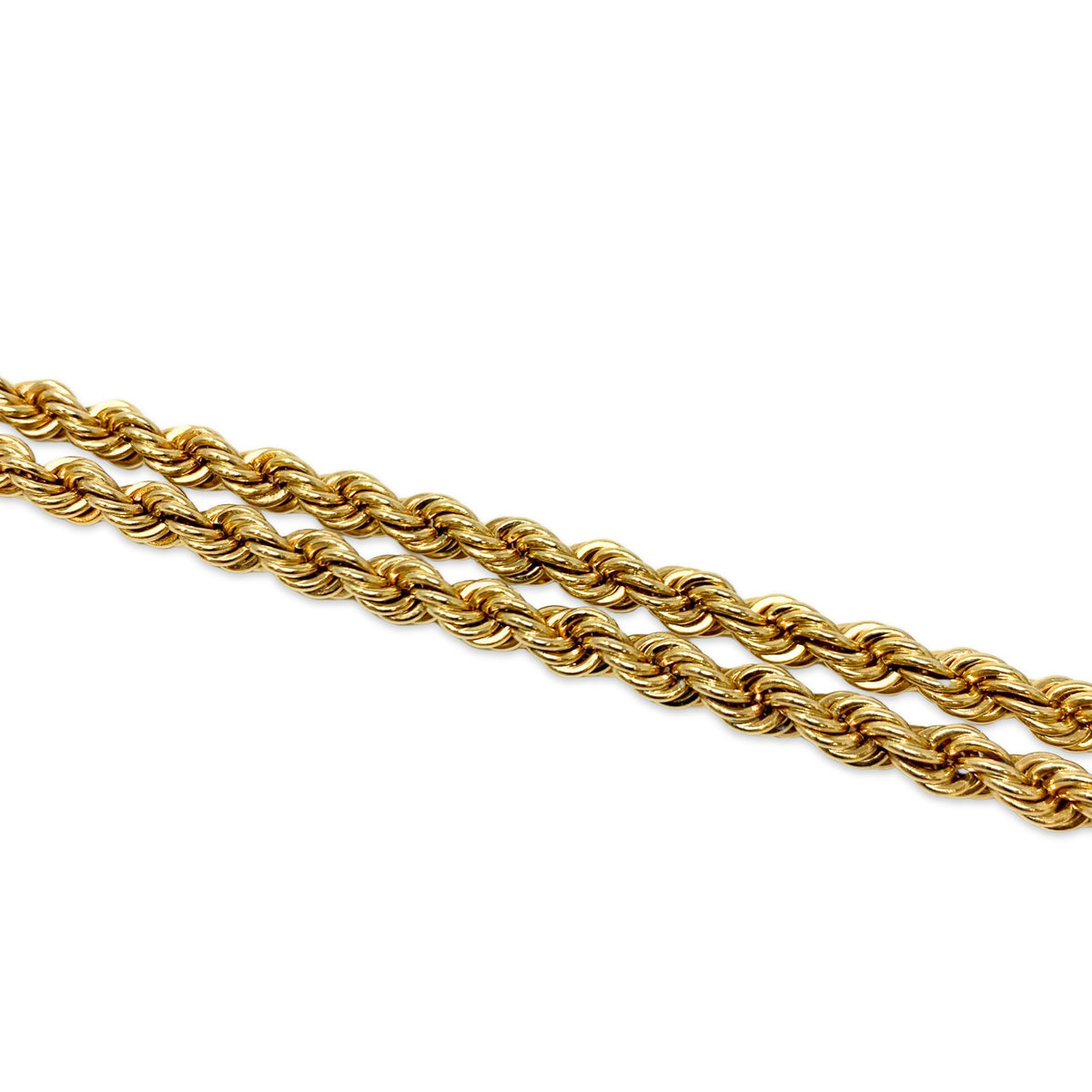 14K Solid Gold 30" Rope Chain