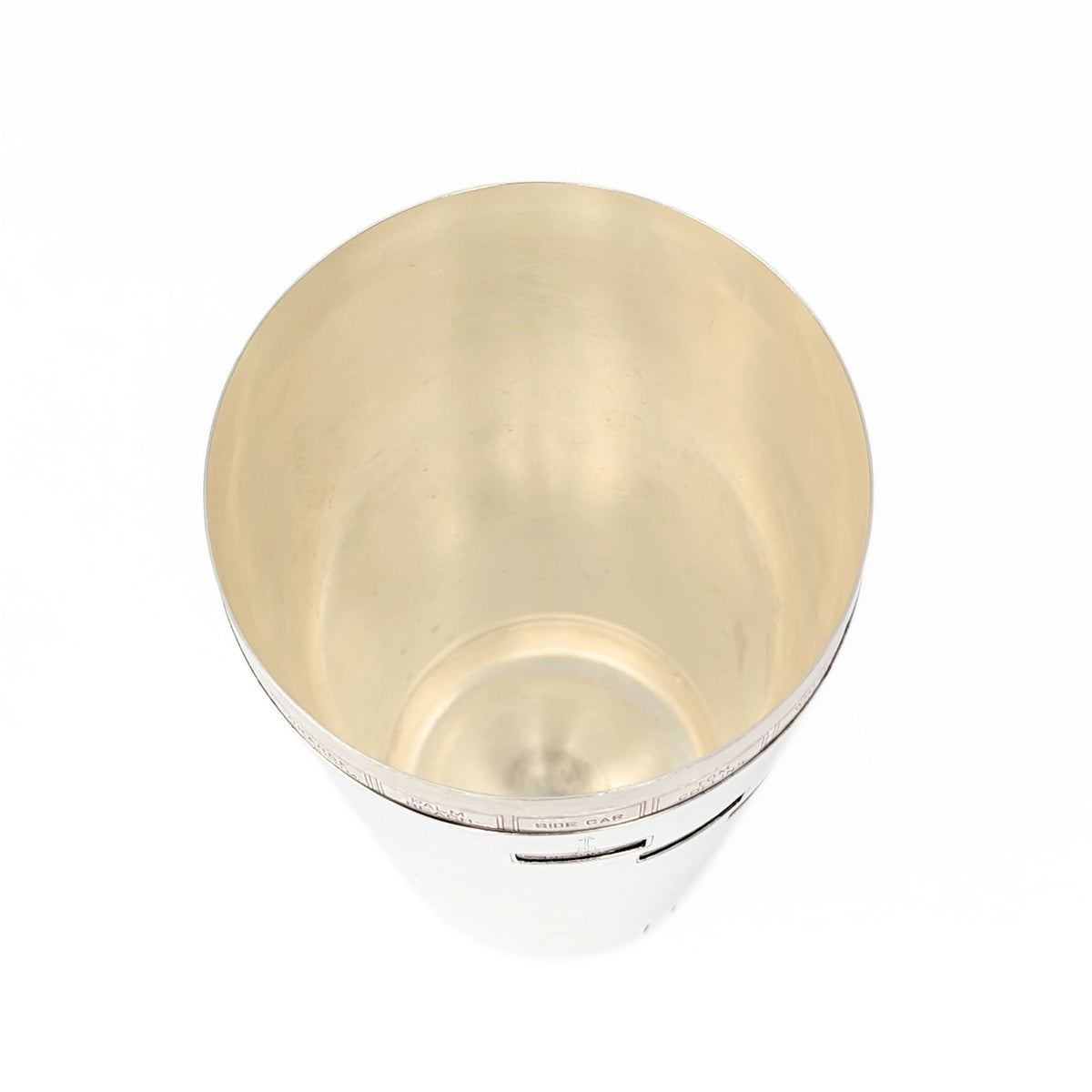 Napier "Tells You How" Dial A Drink Silverplate Cocktail Shaker ca. 1930