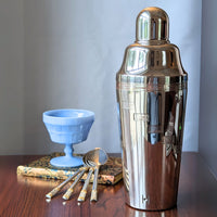 Napier "Tells You How" Dial A Drink Silverplate Cocktail Shaker ca. 1930