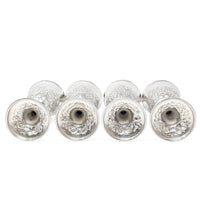 S. Kirk & Son "Repousse" Sterling Silver Water Goblets (4)