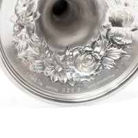 S. Kirk & Son "Repousse" Sterling Silver Water Goblets (4)
