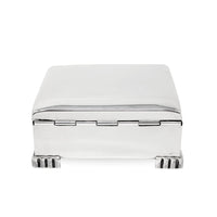 Poole Sterling Silver Art Deco Cigarette Box