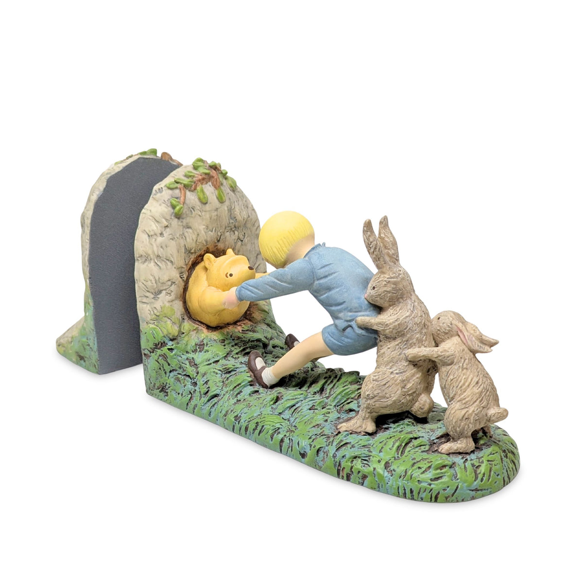 Charpénte 1990's Disney Winnie The Pooh Picture Frame & Bookend Set