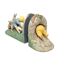 Charpénte 1990's Disney Winnie The Pooh Picture Frame & Bookend Set