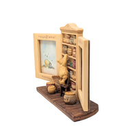 Charpénte 1990's Disney Winnie The Pooh Picture Frame & Bookend Set